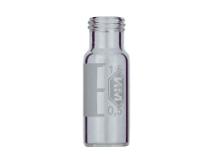 Vial N 9 t/skruelåg, 1,5 ml, klar, skala