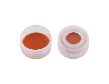 Snaplåg N 11, PE, m/gummi, hvid, hul