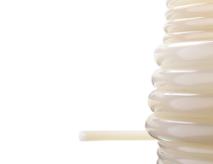 Silikoneslange 1 x 0,4 mm