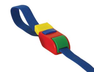 Stasebånd til babyer, blå