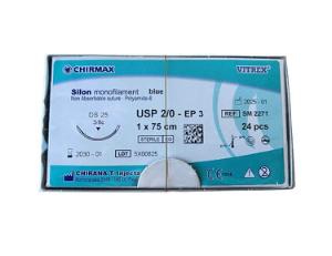 Sutur, Silon monofilament, DS 25 USP 2/0