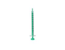 Sprøjte 2 komp. 1 ml, luer, steril