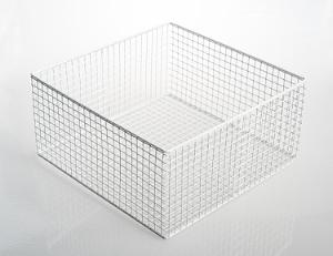 Trådnetkurve 25 x 25 x 12 cm poly