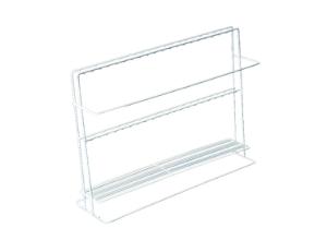 Pipette- og term. stativ 1x20x12 cm