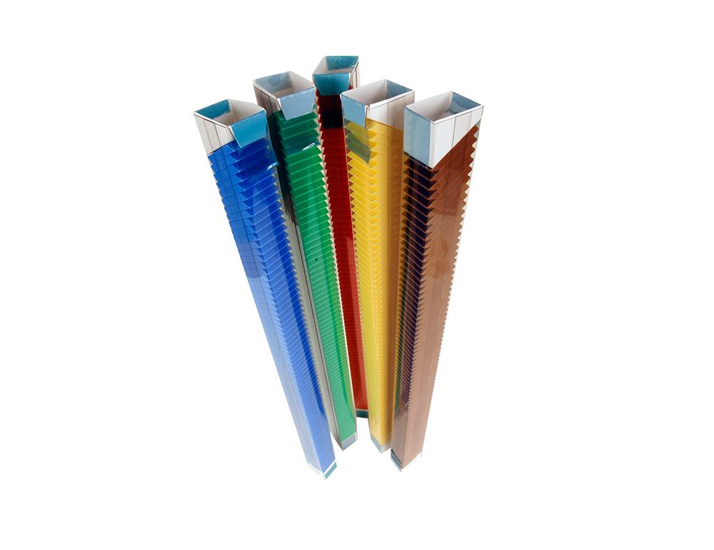 Kassette i magasin, grøn