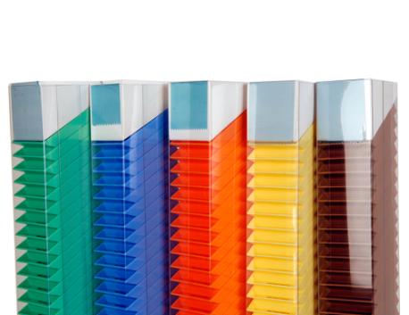 Kassette i magasin, grøn