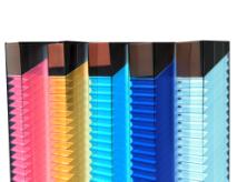 Kassette i magasin, lilla