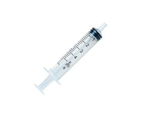 Sprøjte, Chirana®, 3 komp. 5 ml Luer