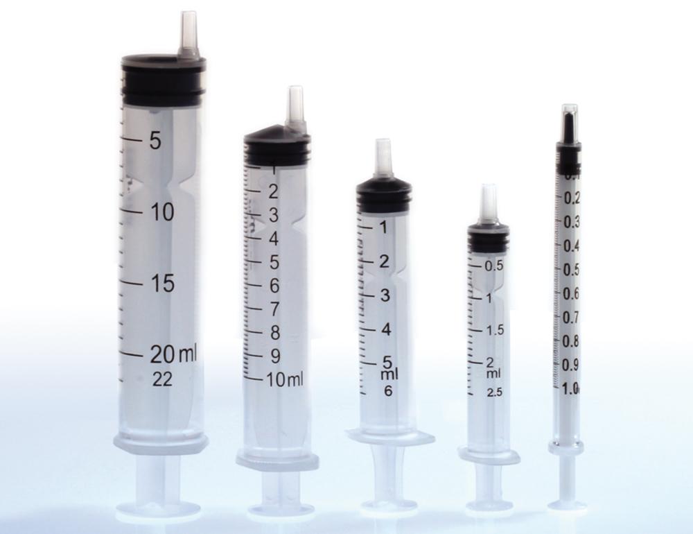 Sprøjte, Chirana®, 3 komp.10 ml Luer