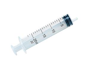 Sprøjte, Chirana®, 3 komp. 20 ml Luer