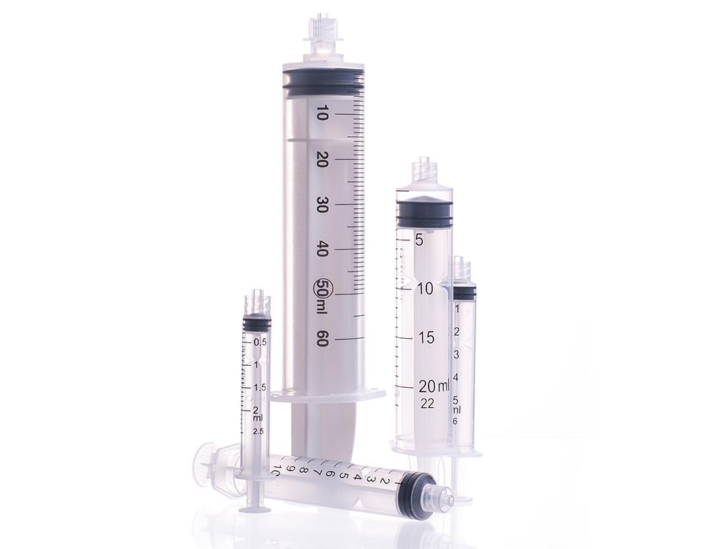 Sprøjte, Chirana®, 3 komp. 2 ml Luer-Loc