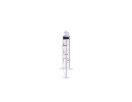 Sprøjte, Chirana®, 3 komp. 5 ml Luer-Loc