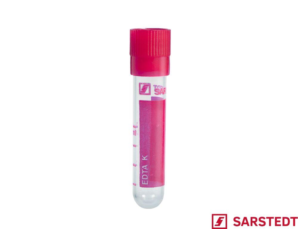Rør, 2 ml Kalium-EDTA, PS