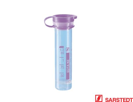 Mikrorør 1,3 ml m/EDTA, violet