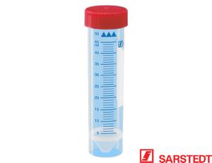 Rør 50 ml konisk bund/ståring, PP steril