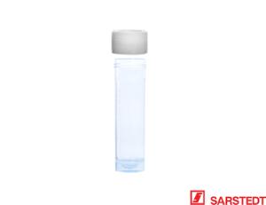 Rør 15 ml med låg, 76x20mm, PP