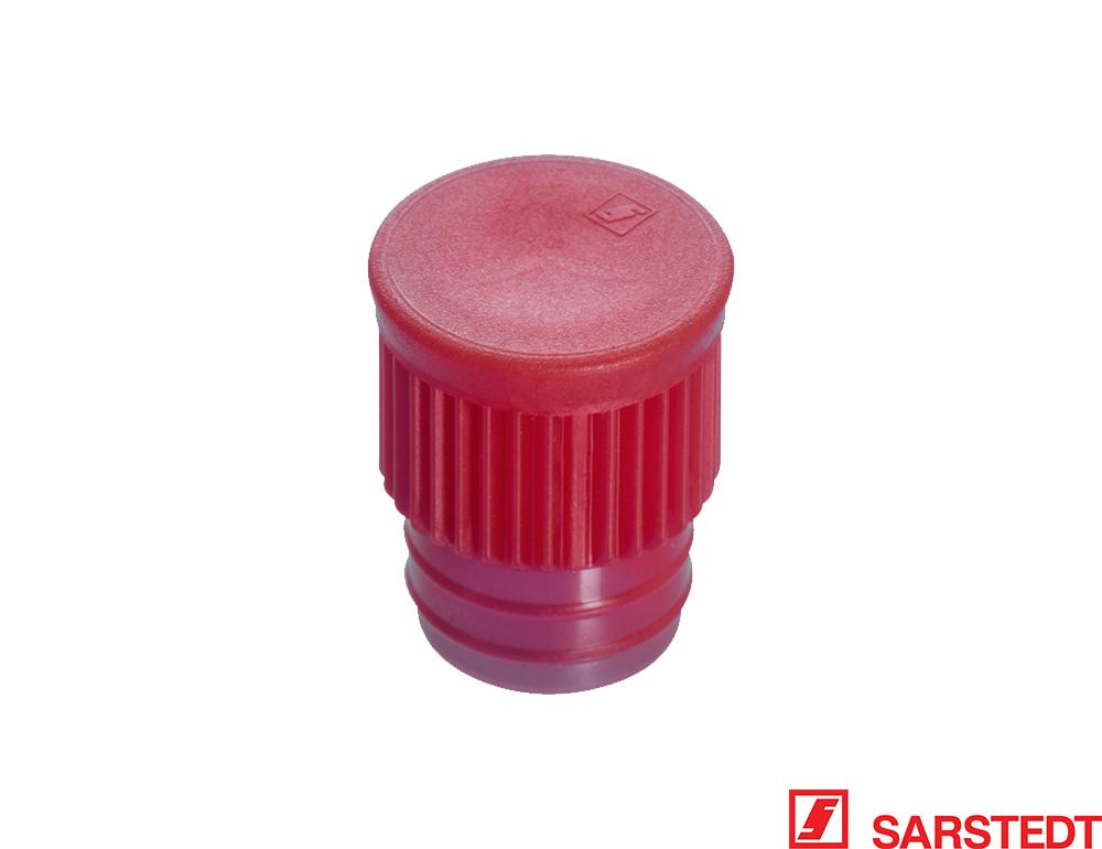 Prop til Ø 15,7 mm rør, rød | Køb propper & låg