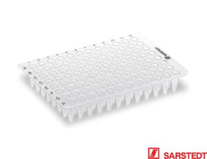 PCR-plade, 200 µl, 96 brønde, u/skørt