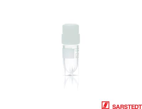 Cryorør, 1,2/1,0 ml, hvidt låg