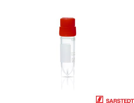 Cryorør, 2,0/1,8 ml, rødt låg