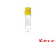 Cryorør, 2,0/1,8 ml, gult låg