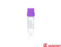 Cryorør, 2,0/1,8 ml, lilla låg