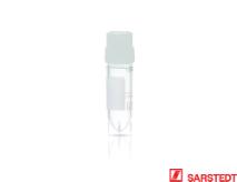 Cryorør, 2,0/1,8 ml, hvidt låg