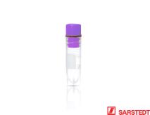 Cryorør, 2,0/1,6 ml, lilla låg