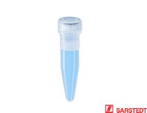 Mikrorør 1,5 ml, m/skruelåg pp