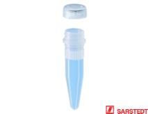 Mikrorør 1,5 ml, m/skruelåg vedlagt, pp