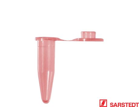 Mikrorør 0,5 ml, rød