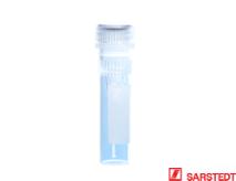 Mikrorør 0,5ml m/skruelåg, steril,m/felt