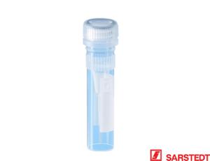Mikrorør 0,5 ml m/skruelåg m/ståring