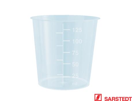 Bæger, 125 ml, 67x66mm, pp, transparent