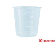 Bæger, 125 ml, 67x66mm, pp, transparent