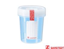 Bæger, 100 ml, 72x62mm, PP, sterile