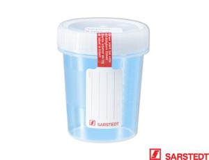 Bæger, 100 ml, 72x62mm, PP, sterile