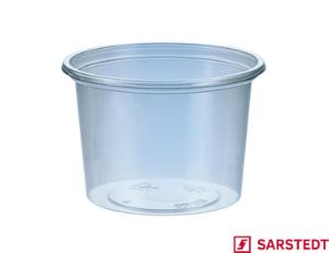 Bæger, 100 ml, 70x49 mm, PS, klar
