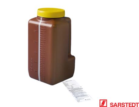 Urindunke 3000 ml brun