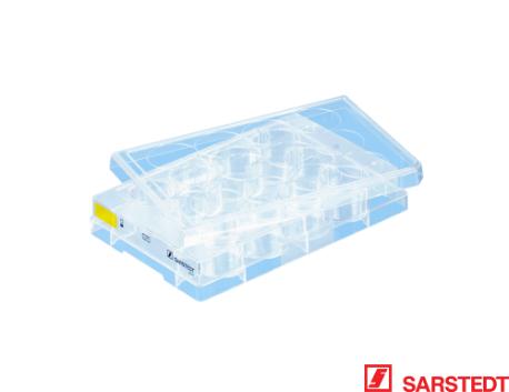 Cellekulturplade m/ flad bund, 24 br. CP