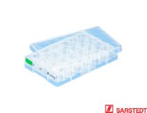 Cellekulturplade m/ flad bund, 24 br. IV