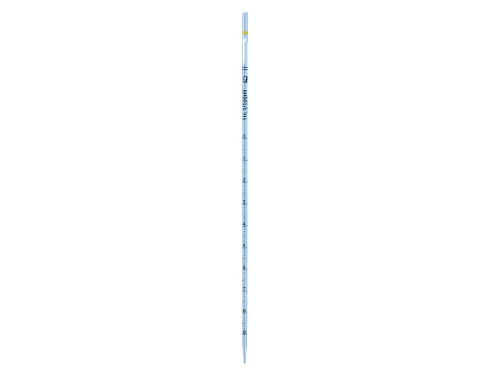 Målepipette 1 ml sterile ps á 25