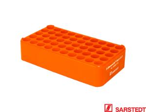 Monovette-stativ 5x10x17 mm d17 orange