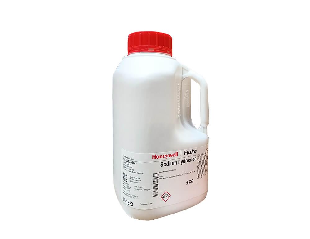 Sodium hydroxide, 98-100.5%, 5kg