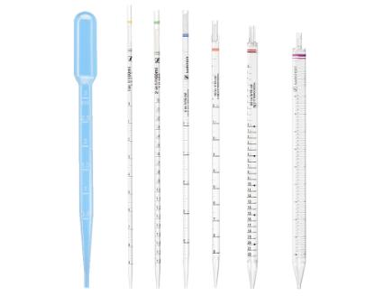 Pipetter, glas og plast